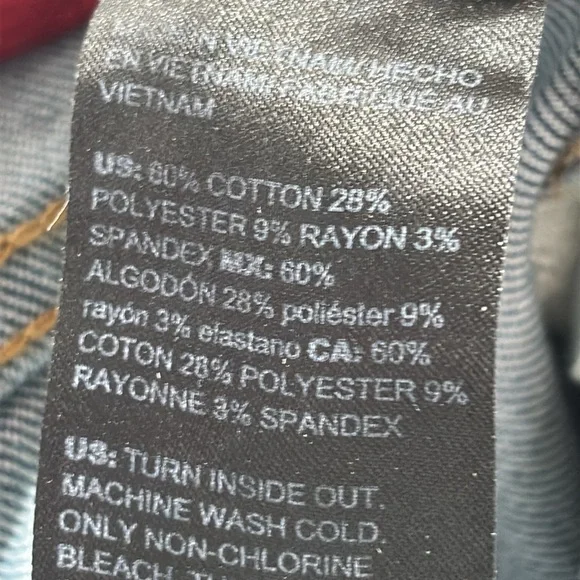 NWT WHBM The Short blue jean shorts - Picture 6 of 6